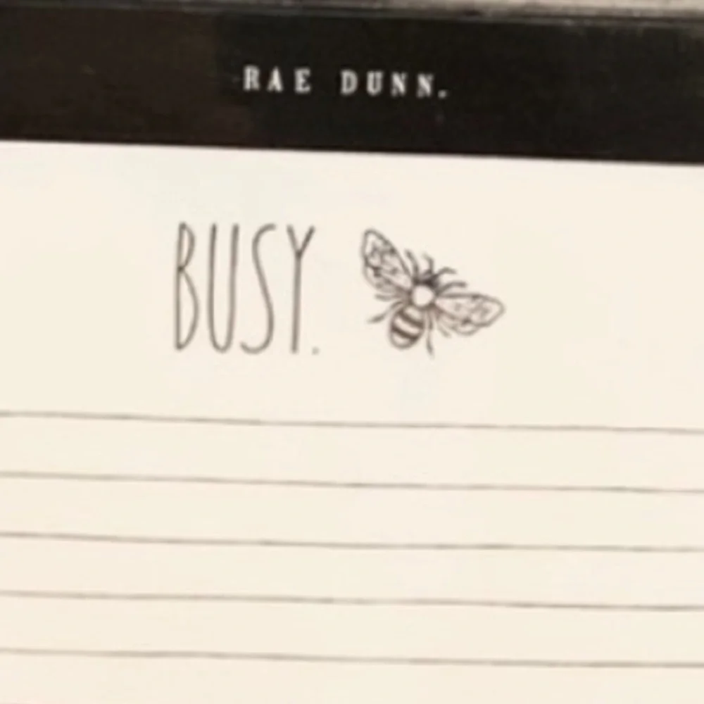 🆕 Rae Dunn BEE Legal Pad 2 Pack